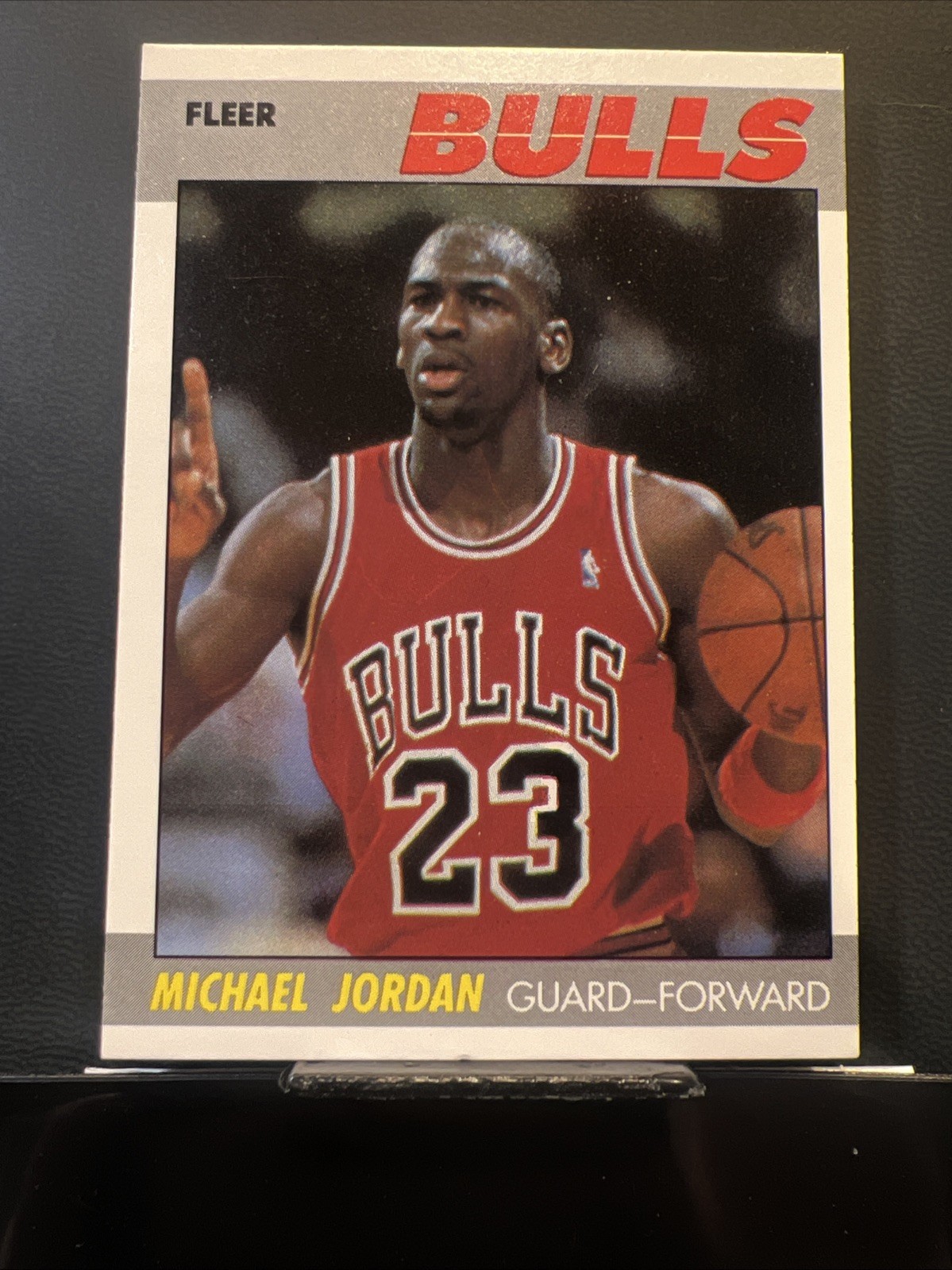 1987 FLEER MICHAEL JORDAN #59 Bulls Rare Second Year Card Sharp Centered