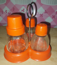 Service A Condiments orange - Année 70 - Allemagne
