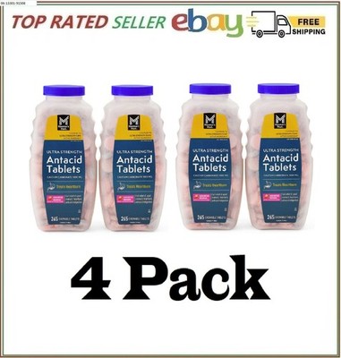 Member's Mark Ultra Strength Antacid Chewable Tablets, 265 ct./pk., 4 pk.