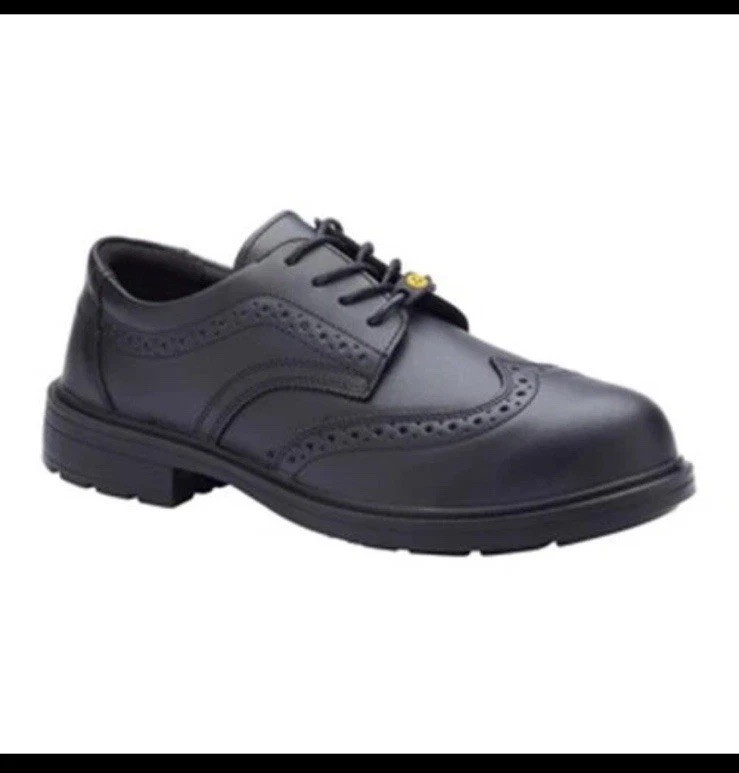 Zapato de seguridad Blackrock Brogue punta compuesta entresuela resistente al agua Reino Unido 10