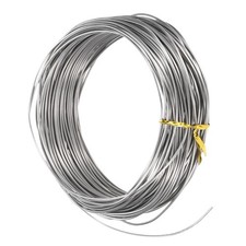 17 Gauge Craft Wire for Jewelry Making, 1.2mm Stainless Steel 65.6 ft Wire