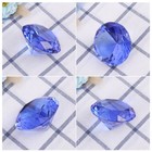 60 Mm Large Gems Crystals for Crafts Colored Bridal Shower Decorations