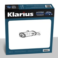 Auspuff Esd, Endtopf für Citroen / Peugeot Saxo + 106 II