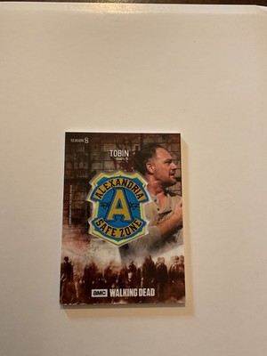 2018 Walking Dead Season 8 Part 1 Patch  Relic Tobin RUST #/99
