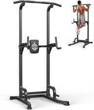 Sportsroyals Power Tower Pull Up Bar Station for Home Gym Strength Equipment