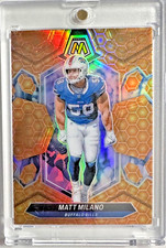 2024 Panini Mosaic Matt Milano Honeycomb Prizm SP Case Hit Buffalo Bills