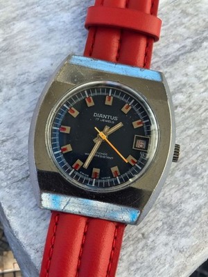 Vintage Uhr Diantus Mechanic Retro Watch Made Swiss Herren Uhr Original Vintage