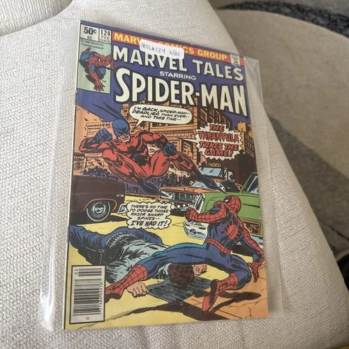 Marvel Tales #124 vs The Tarantula! (rep Amazing Spider-Man 147) 1981
