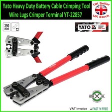 Yato Heavy Duty Battery Cable Crimping Tool Wire Lugs Crimper Terminal YT-22857