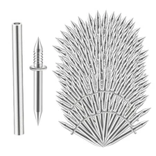 300Pcs Double Head Skirting Thread Seamless Nail Double Head Nails Double Side N