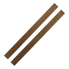 Pemberly Row Urban Rustic Transitional Wood Bed Rails in Brushed Wheat Brown