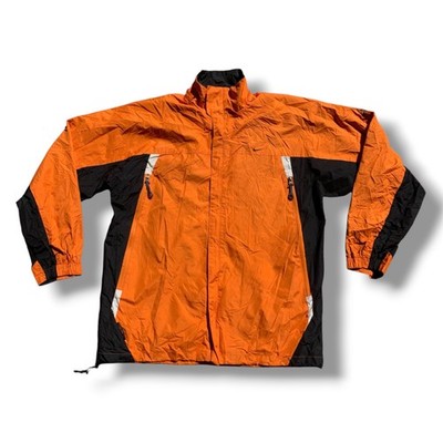Nike Vintage 90s ACG Storm Fit Jacke Windbreaker GR. XXL orange, schwarz