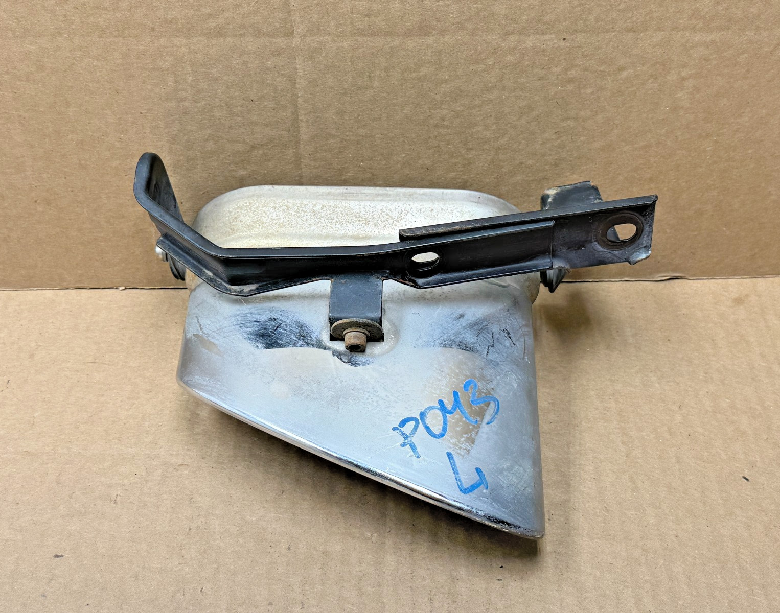 06-12 Bentley Continental Flying Spur Rear Left Exhaust Muffler Tip PO43 OEM