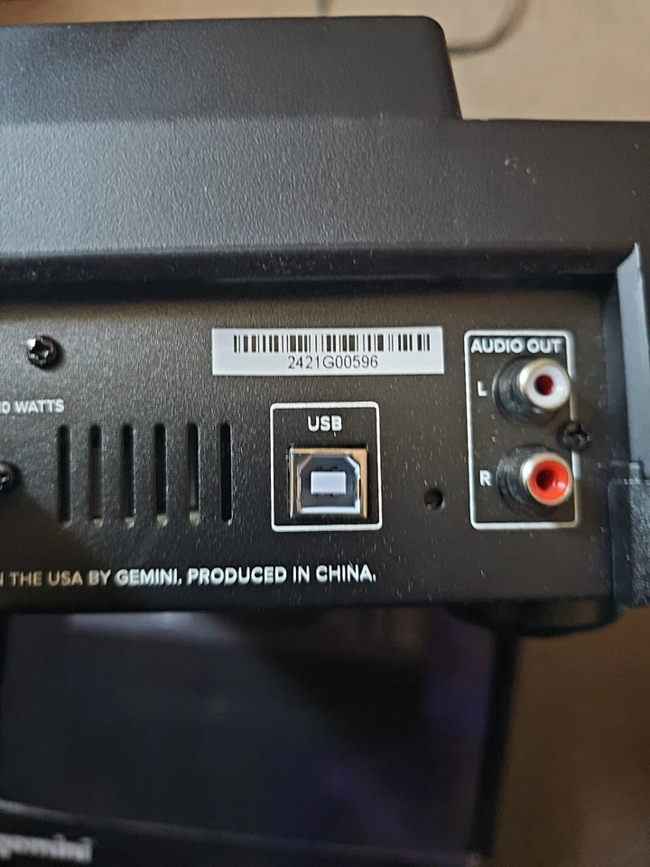 Gemini MDJ-600 professional CD USB media player - Image 4 of 4