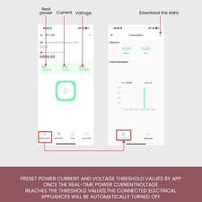 1-63A WiFi Smart Circuit Breaker Remote Control Circuit Breaker For Household
