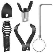 4PCS Drain Snake Drill Attachment Cleaner Combination Cutter Head Set for Pipe
