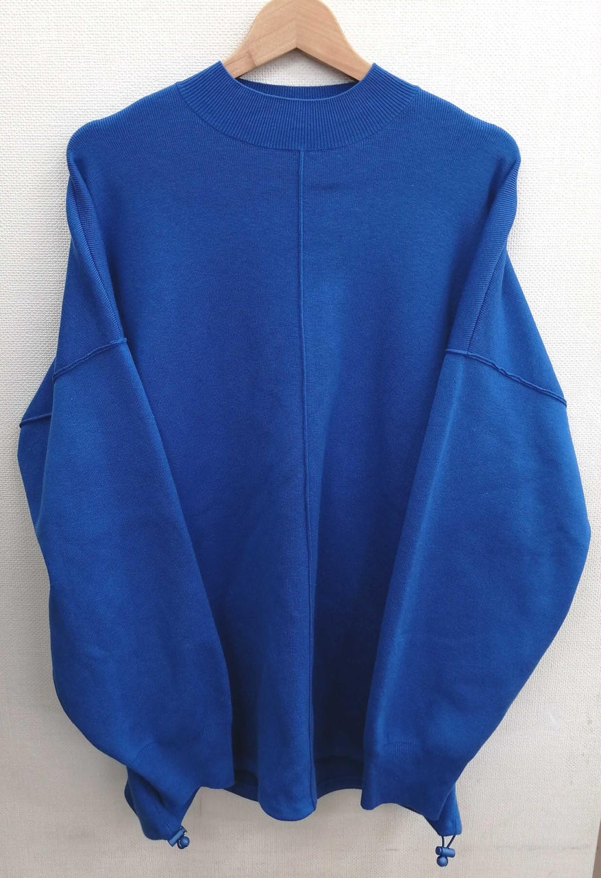 AMERI Mock Neck Sweater 02320190930 BLU Size : Fr… - image 1