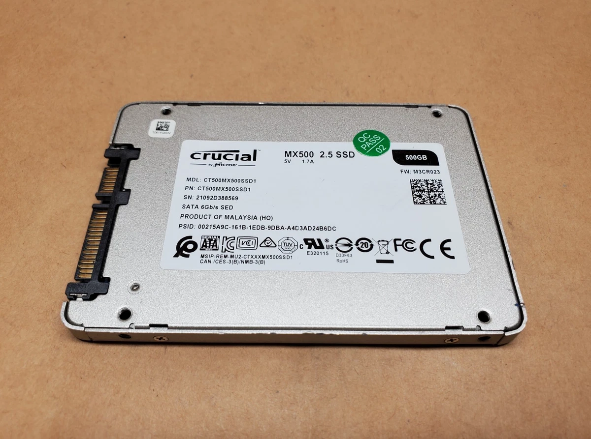 Crucial SATA III 500 GB Solid State Drives for sale | eBay