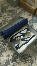 PRADA America's Cup Sneaker Low Top Weiß/Blau/Rot EU 43 Neu m. Karton