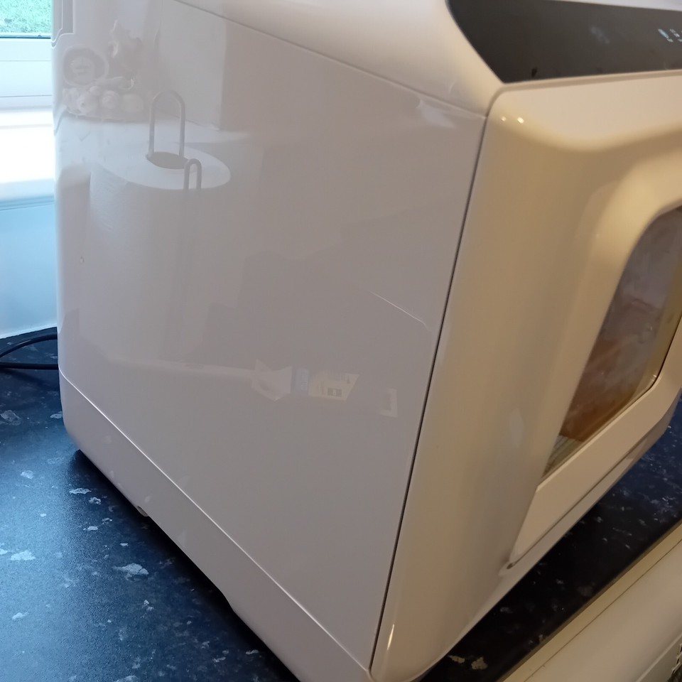 Table Top Mini Dishwasher, Countertop Portable Dishwasher with 5