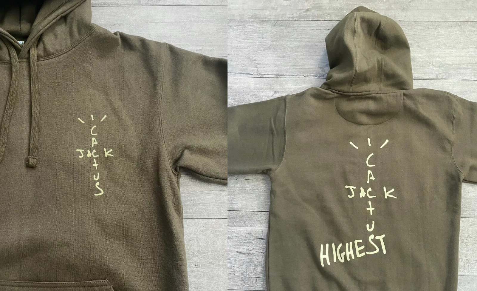 Collection Cactus Jack Gift For Fan All Size S to 3XL Green Hoodie BM336