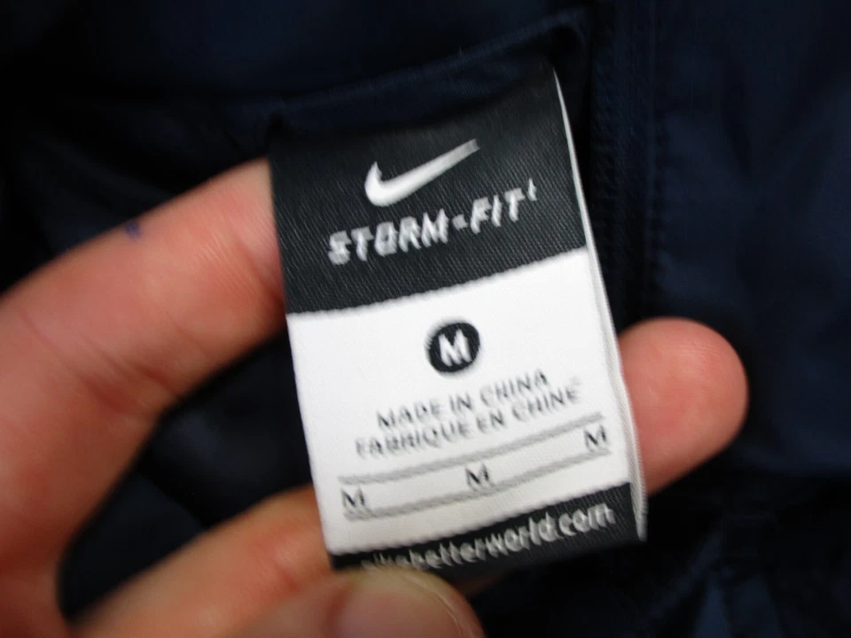 耐克 Puffer 夹克女式中号海军队美国足球风暴适合鹅绒拉链 — 第 4/4 张图片