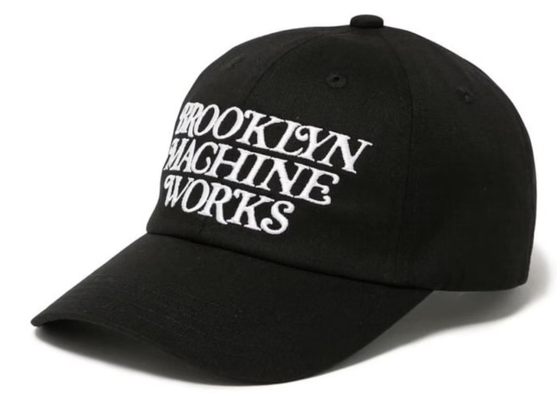 Human Made x BROOKLYN MACHINE WORKS x Girls Don’t Cry 6 Panel Cap Black Red