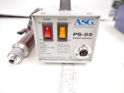 ASG Power Source PS-55 + HIOS Electric Torque Screwdriver CL-4000