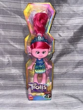 Dreamworks Mattel Poppy  Trendsettin' Trolls Band Together Doll- Christmas Gift