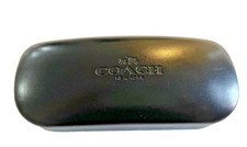 Case Glasses Coach New York Sunglasses Eyeglasses Hard Case Black Clamshell