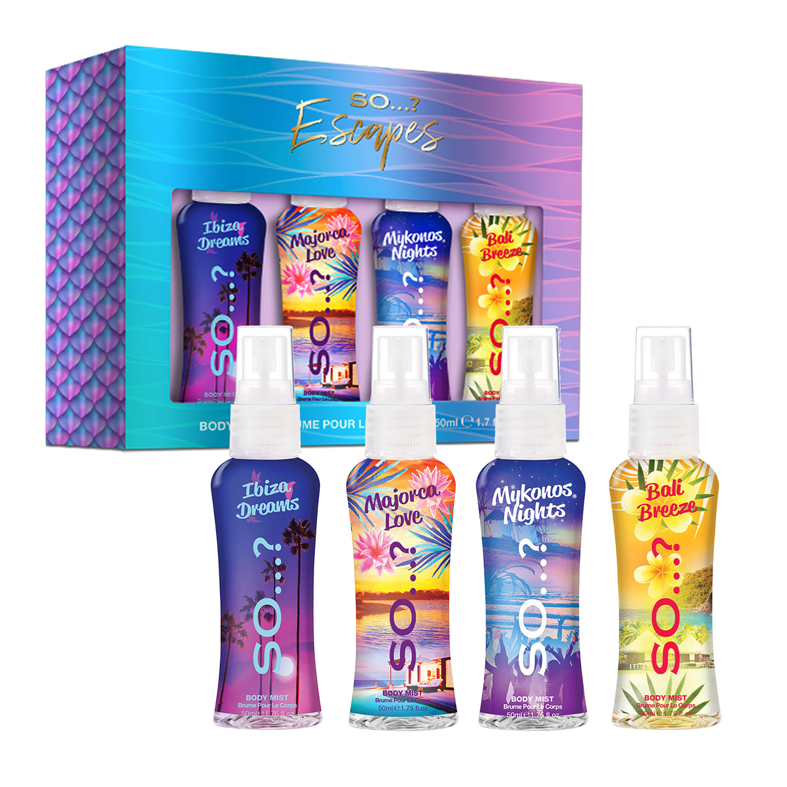 For Women - Travel Size 4 Pcs Kit
