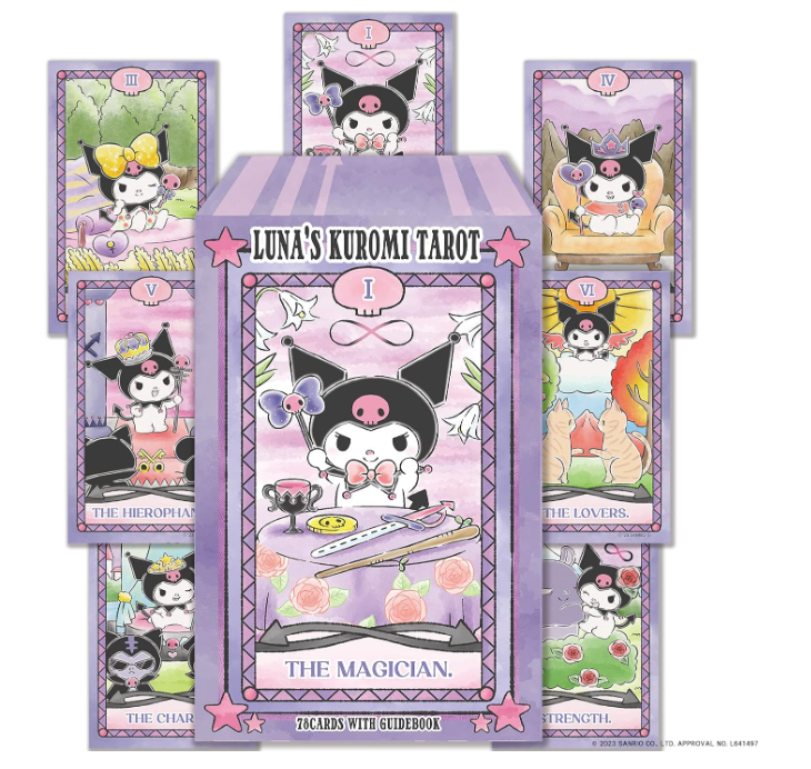 Sanrio KUROMI Tarot Card Deck 78 Cards LUNA'S FACTORY Divination