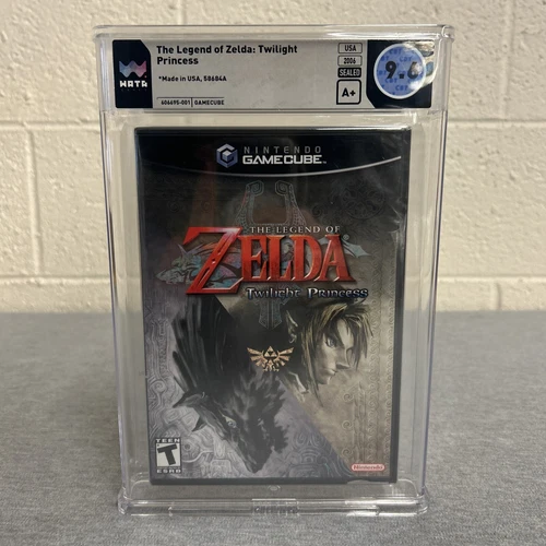 The Legend of Zelda: Twilight Princess (Nintendo GameCube, 2006) WATA 9.6