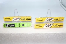 Vintage SCRIPTO Extra Strong Long Black Medium Soft NO. E 430HB  Leads Lot