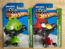 New Hot Wheels 2012 ANGRY BIRDS RED BIRD MINION PIG car Die Cast