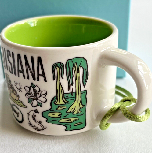 Neu Starbucks Ornament Louisiana Becher 2,0 oz Been There/Across the Globe Serie - Bild 5 von 9