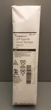 CardinalHealth 2''L x 2''W, 8-Ply USP type VII Gauze Sponges-200/Pack