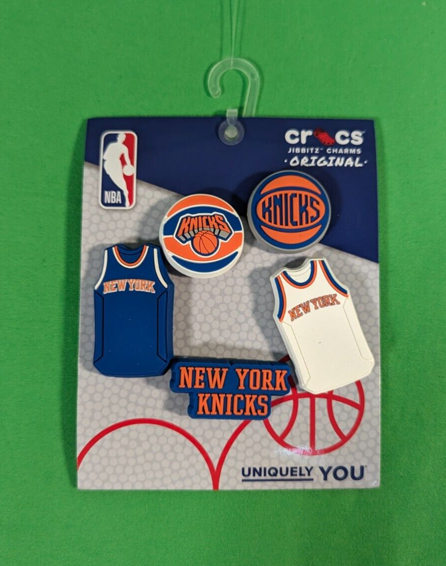 New Original Jibbitz Crocs Charm: Uniquely You NBA New York Knicks