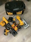 Dewalt Lot Sale $300 Skillsaw, Chargers, Hand Saw, Flashlight combo deal
