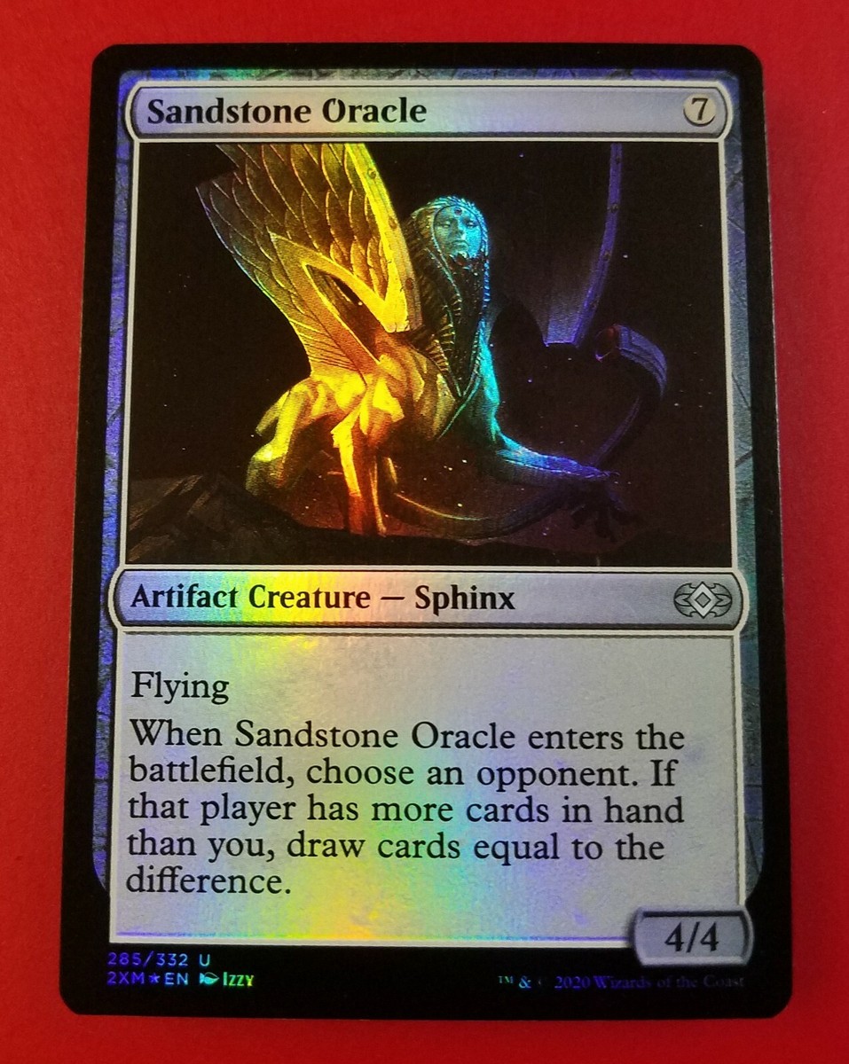 1x Sandstone Oracle | FOIL | Double Masters | MTG Magic Cards