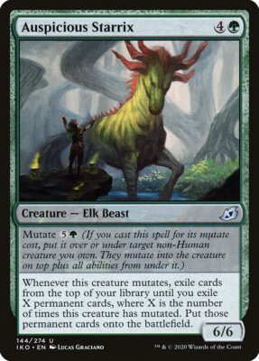 Auspicious Starrix (144) Ikoria: Lair of Behemoths IKO MTG Magic