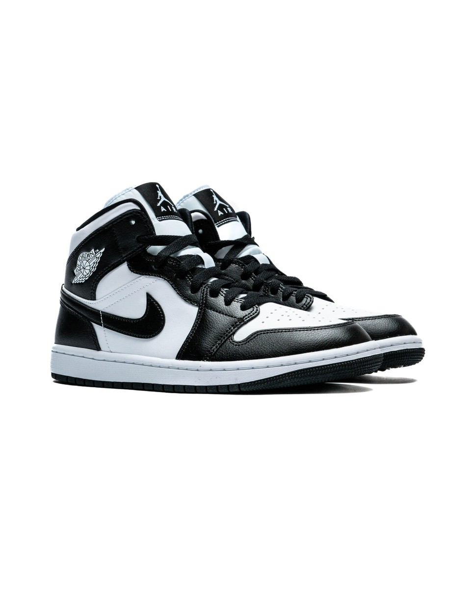 新品NIKE WMNS AIR JORDAN 1 MID DV 0991-101 Amazon.com | Jordan 1 Mid Women White/Black-Panda Mid DV0991