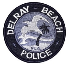 DELRAY BEACH &ndash; SWAT - FLORIDA FL Sheriff Police Patch SUBDUED SEAGULL PALM