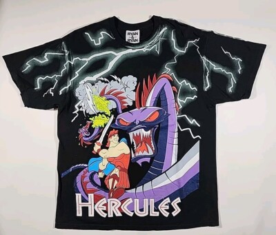 Disney Hercules Hell On Earth AOP Tshirt Modern Bootleg SzechuanMarket XL
