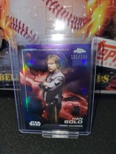 2024 Topps Star Wars Chrome HAN SOLO Rebel Alliance REFRACTOR /199 102