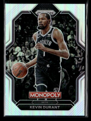 Kevin Durant - 2022-23 Panini Prizm Monopoly Prizm All-Stars Silver #PS2 Nets