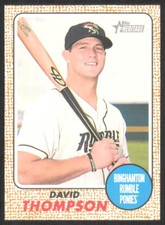 2017 Topps Heritage Minor League Edition David Thompson #31