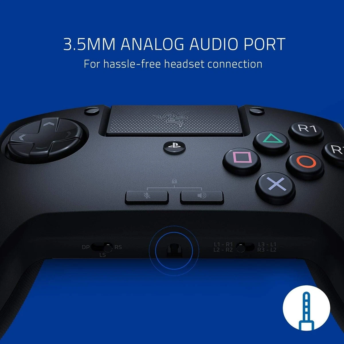 Razer Raion Fightpad for PS4, PS5 Fighting Game Controller: 8 Way