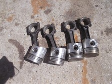 Oliver 66 Tractor White 1974-75 244 Engine Motor 4) Pistons Rings Rods Rod Caps