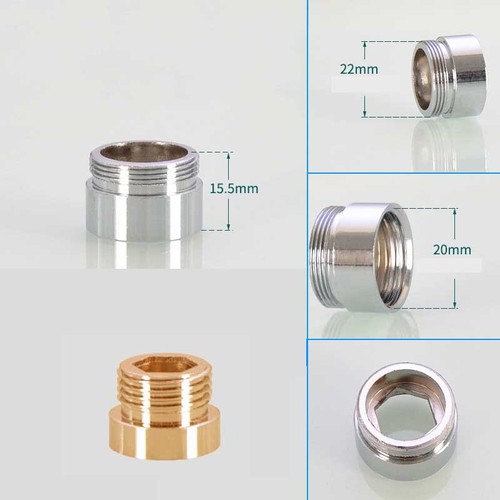 Faucet Metal Adaptor Aerator Connector Fitting Connector 20 22 24mm Male /Female - Picture 12 of 20